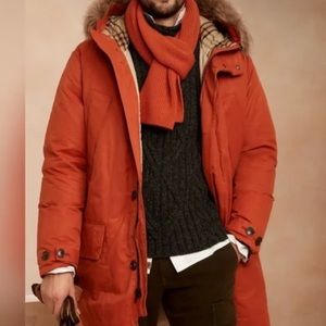 Banana republic men’s winter coat new without tag